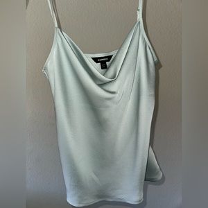 Express Satin Cowl Neck Cami